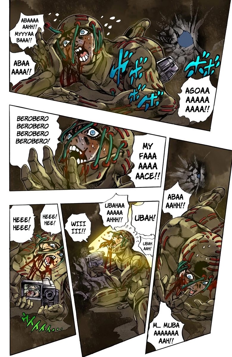 JoJo's Bizarre Adventure Part 5 - Vento Aureo (Official Colored) chapter 118 page 3