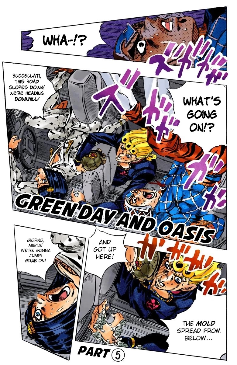 JoJo's Bizarre Adventure Part 5 - Vento Aureo (Official Colored) chapter 119 page 2