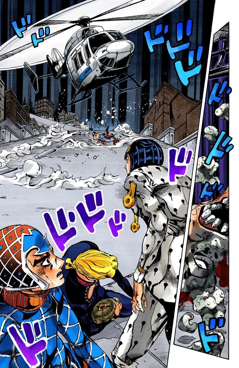 JoJo's Bizarre Adventure Part 5 - Vento Aureo (Official Colored) chapter 119 page 5
