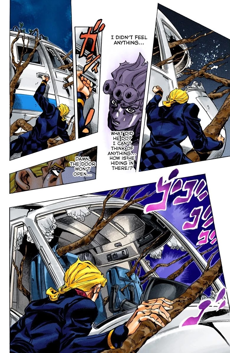 JoJo's Bizarre Adventure Part 5 - Vento Aureo (Official Colored) chapter 121 page 10