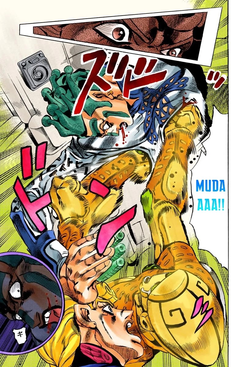 JoJo's Bizarre Adventure Part 5 - Vento Aureo (Official Colored) chapter 121 page 14