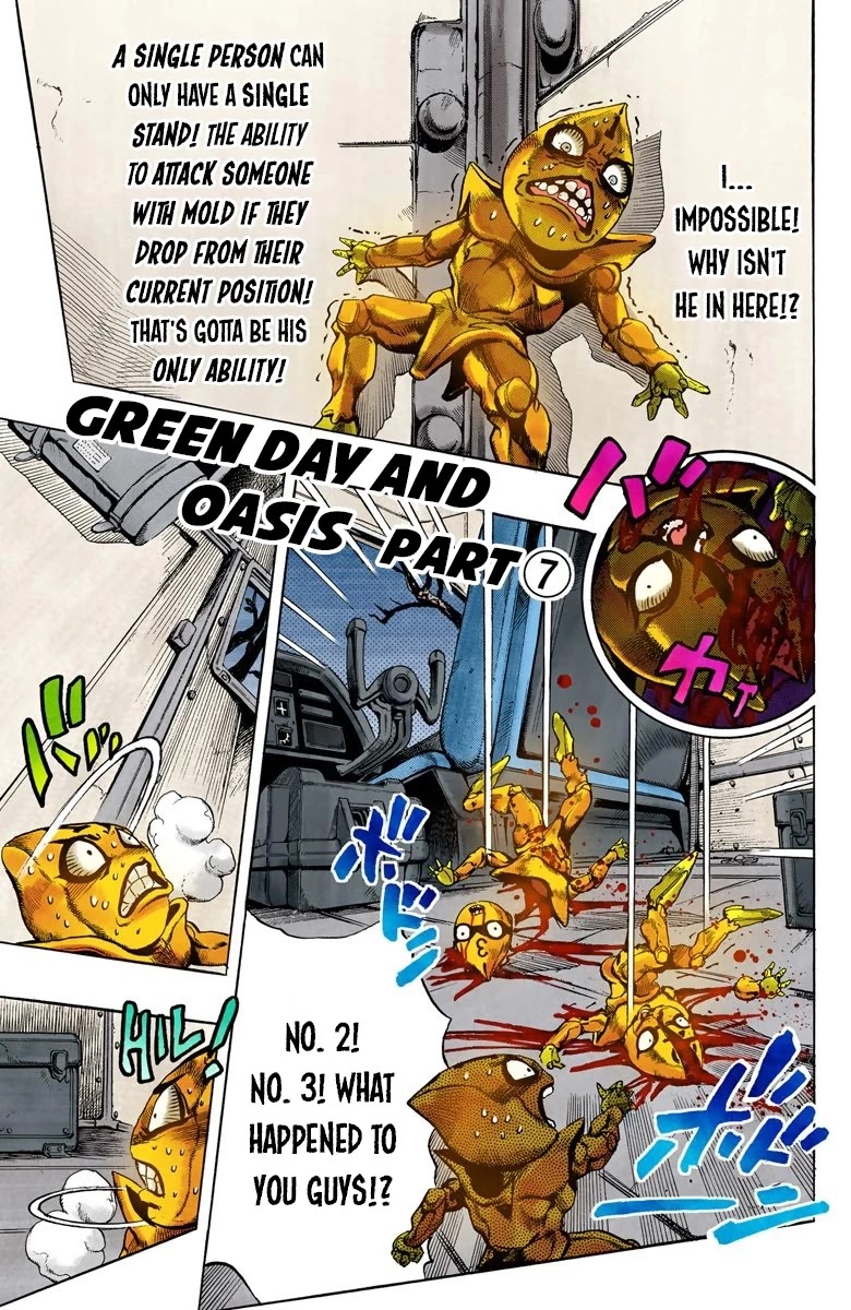 JoJo's Bizarre Adventure Part 5 - Vento Aureo (Official Colored) chapter 121 page 2