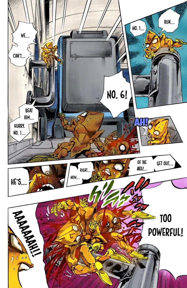 JoJo's Bizarre Adventure Part 5 - Vento Aureo (Official Colored) chapter 121 page 3