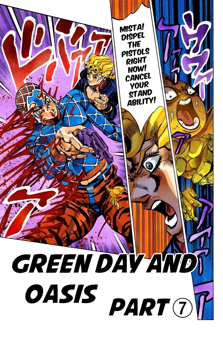 JoJo's Bizarre Adventure Part 5 - Vento Aureo (Official Colored) chapter 121 page 4