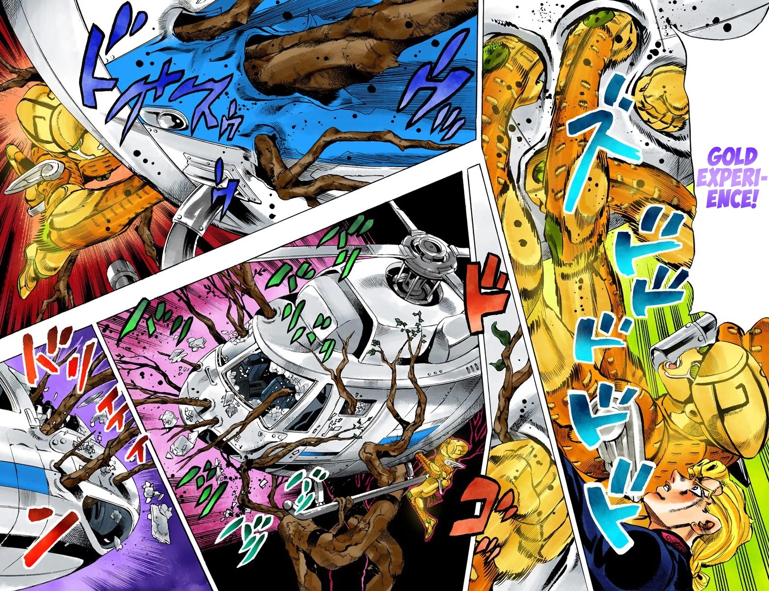 JoJo's Bizarre Adventure Part 5 - Vento Aureo (Official Colored) chapter 121 page 9