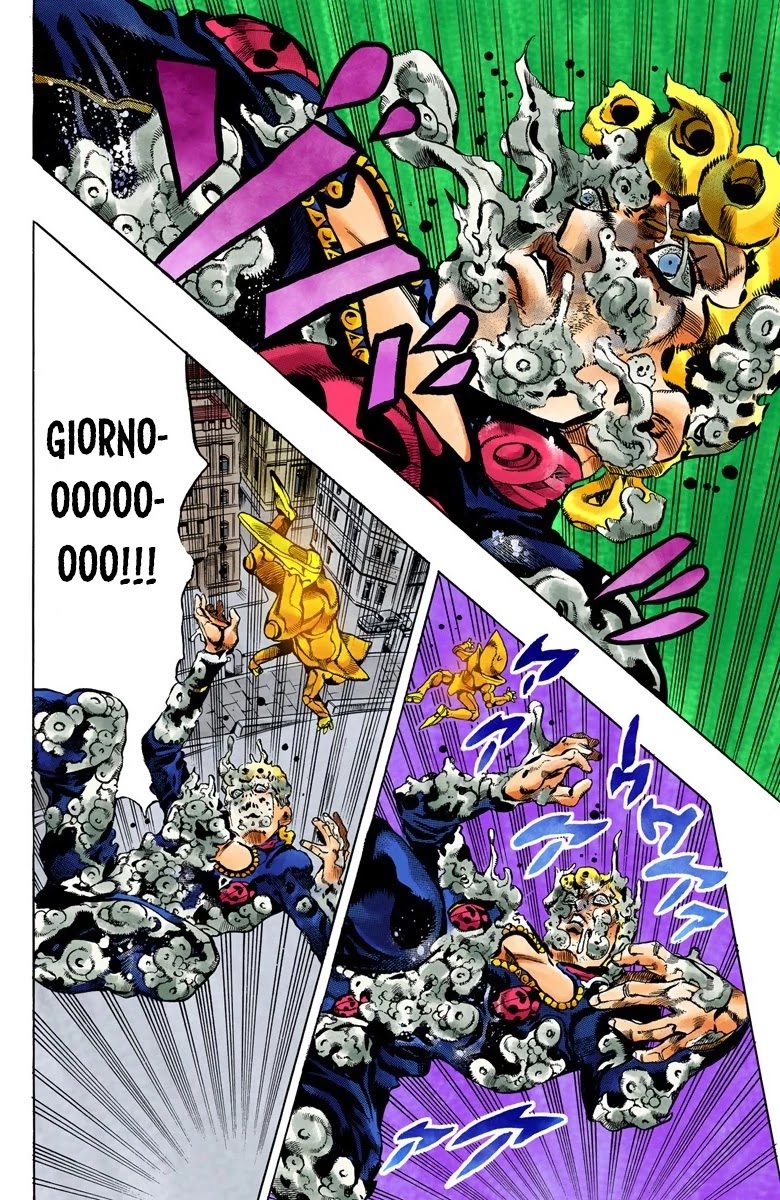 JoJo's Bizarre Adventure Part 5 - Vento Aureo (Official Colored) chapter 122 page 14