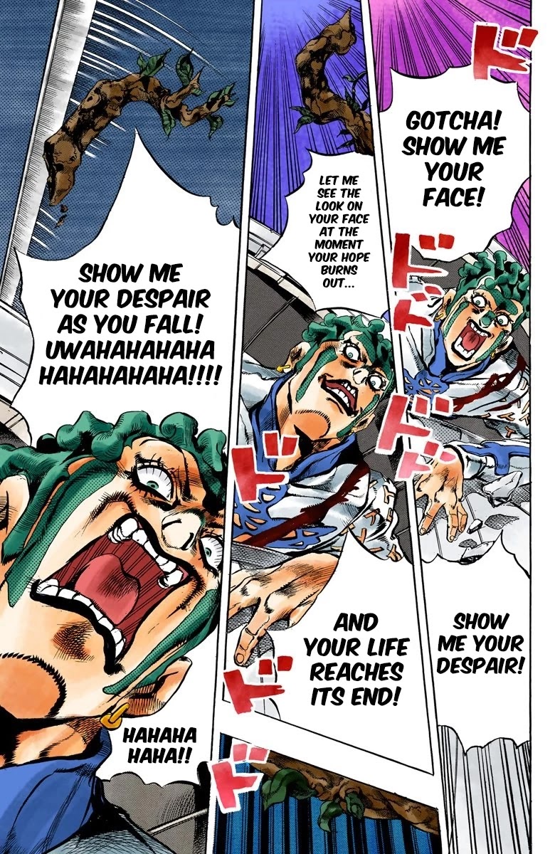 JoJo's Bizarre Adventure Part 5 - Vento Aureo (Official Colored) chapter 122 page 15