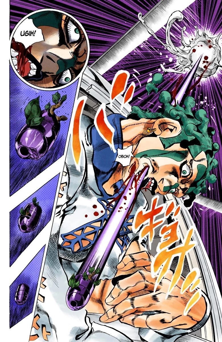 JoJo's Bizarre Adventure Part 5 - Vento Aureo (Official Colored) chapter 122 page 16