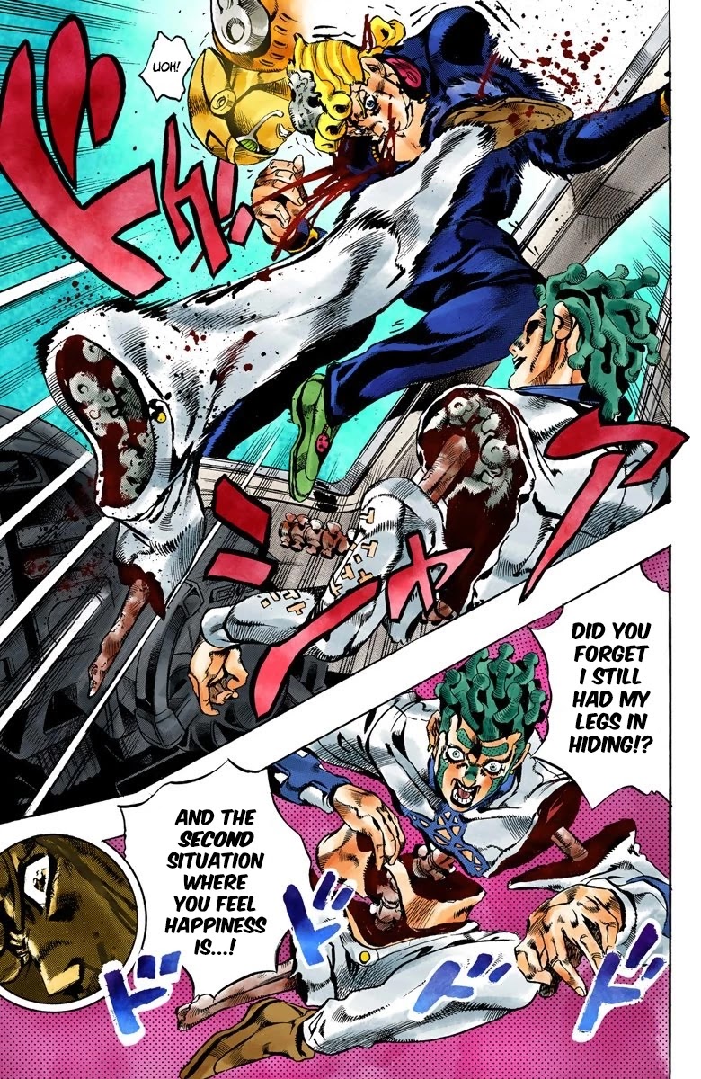 JoJo's Bizarre Adventure Part 5 - Vento Aureo (Official Colored) chapter 122 page 5