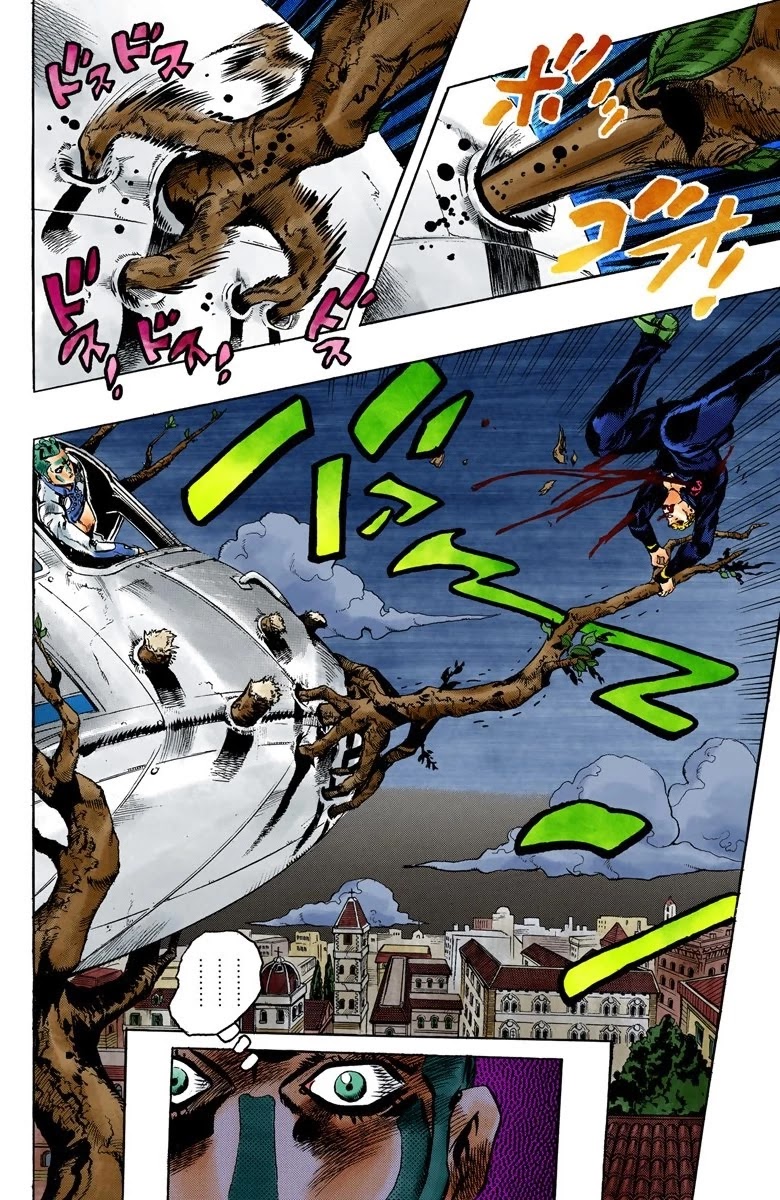 JoJo's Bizarre Adventure Part 5 - Vento Aureo (Official Colored) chapter 122 page 9