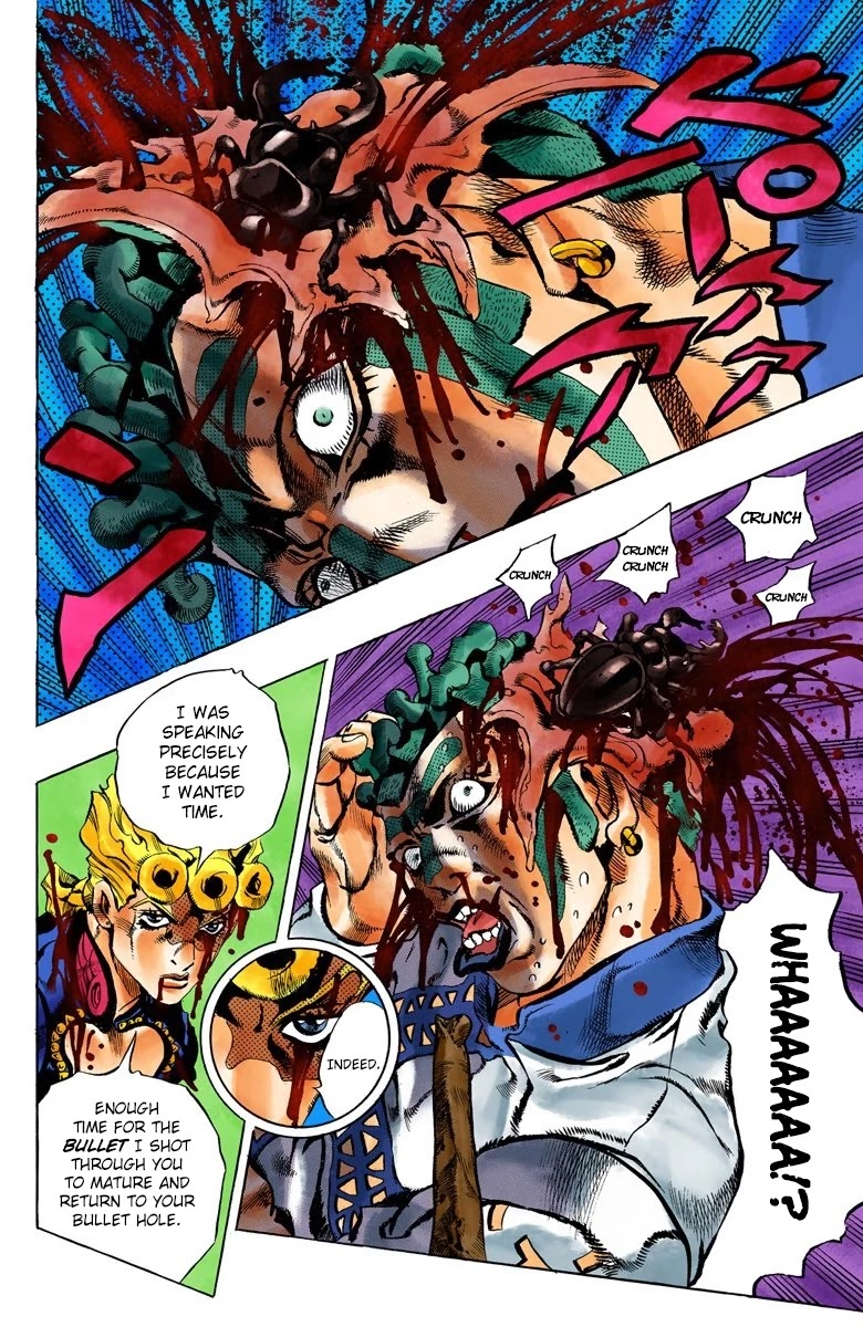 JoJo's Bizarre Adventure Part 5 - Vento Aureo (Official Colored) chapter 123 page 10