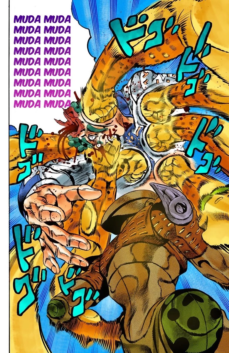 JoJo's Bizarre Adventure Part 5 - Vento Aureo (Official Colored) chapter 123 page 12