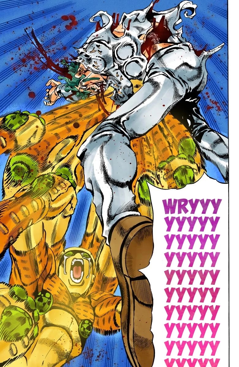 JoJo's Bizarre Adventure Part 5 - Vento Aureo (Official Colored) chapter 123 page 15