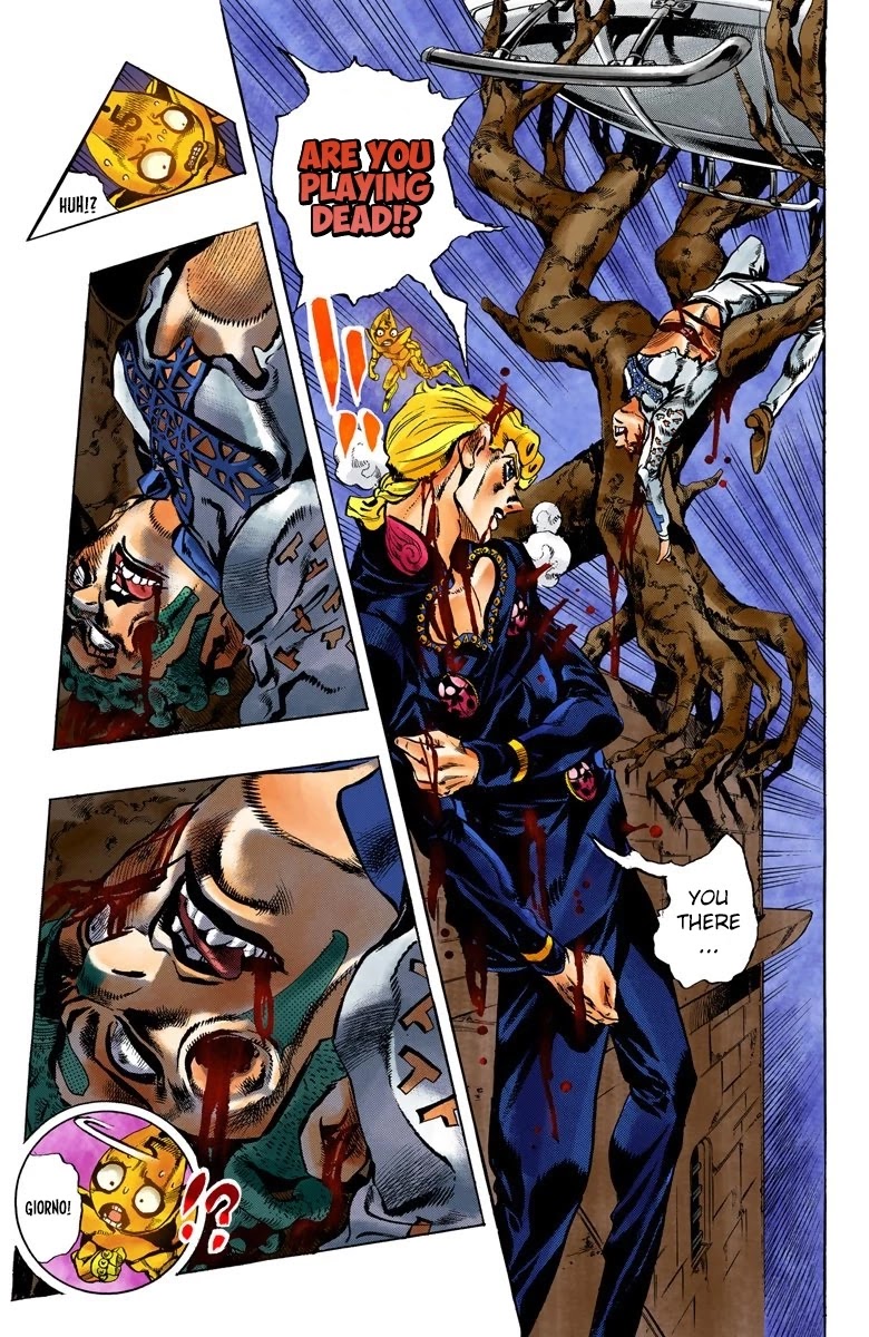 JoJo's Bizarre Adventure Part 5 - Vento Aureo (Official Colored) chapter 123 page 3