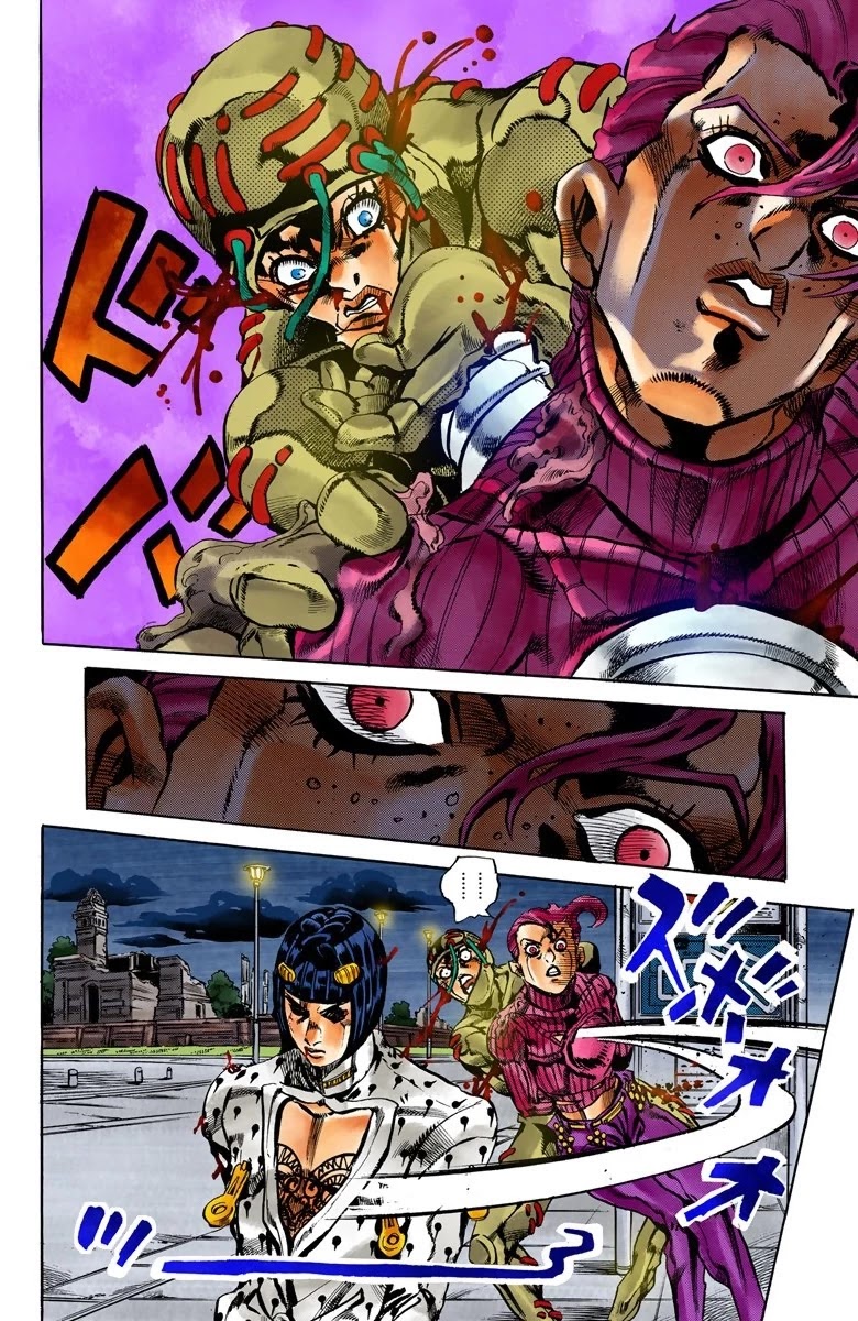 JoJo's Bizarre Adventure Part 5 - Vento Aureo (Official Colored) chapter 128 page 13
