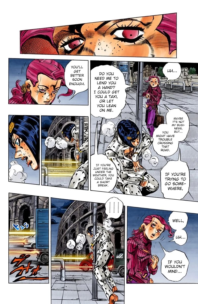 JoJo's Bizarre Adventure Part 5 - Vento Aureo (Official Colored) chapter 128 page 19