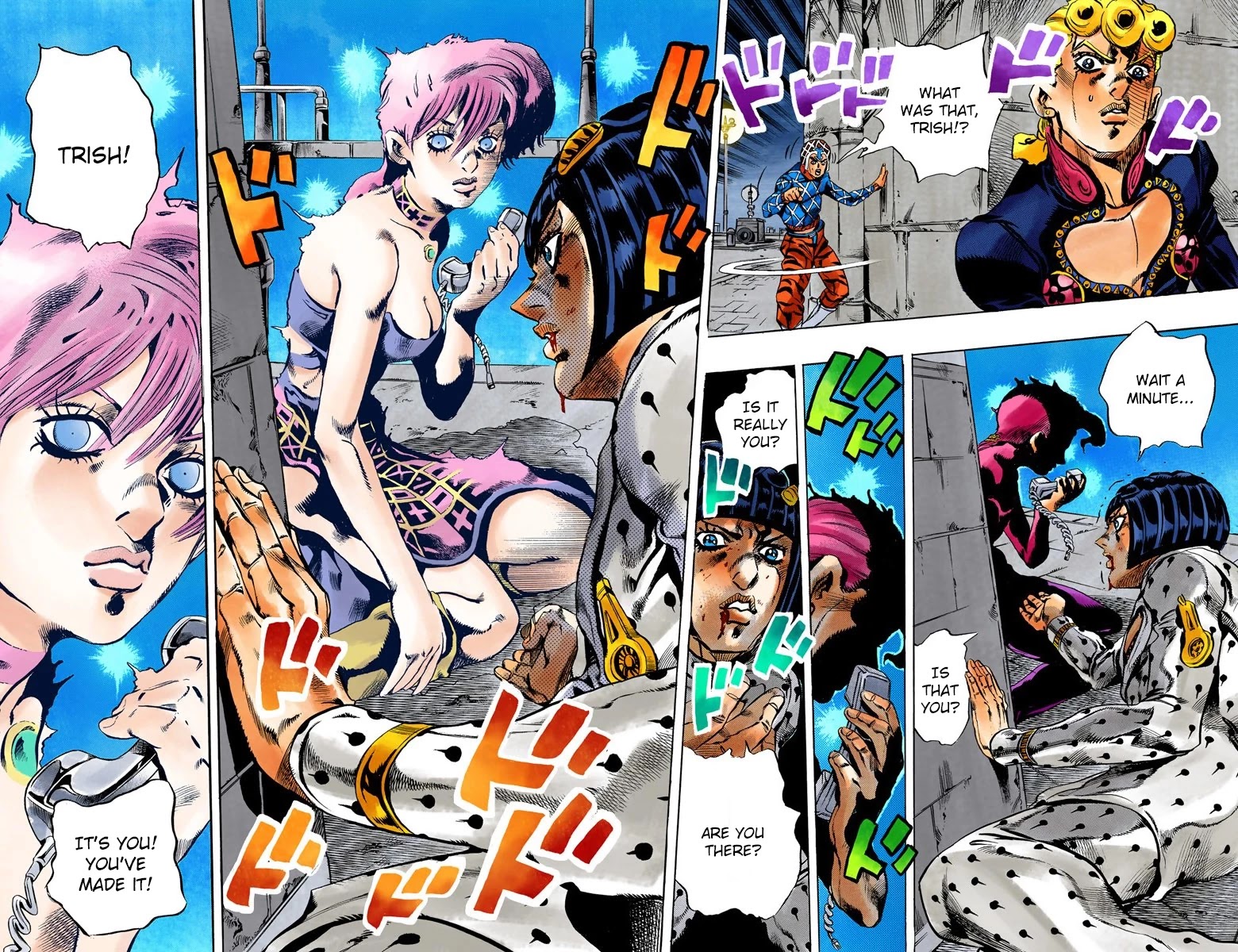 JoJo's Bizarre Adventure Part 5 - Vento Aureo (Official Colored) chapter 129 page 16