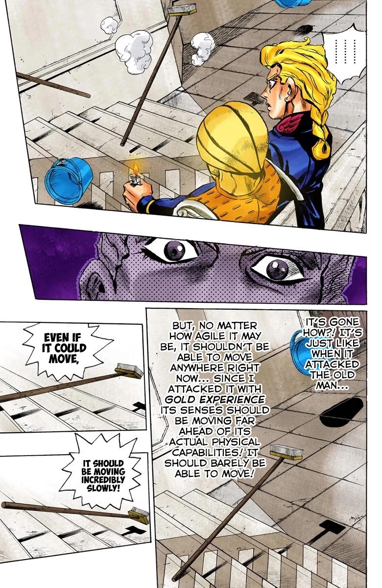 JoJo's Bizarre Adventure Part 5 - Vento Aureo (Official Colored) chapter 13 page 10