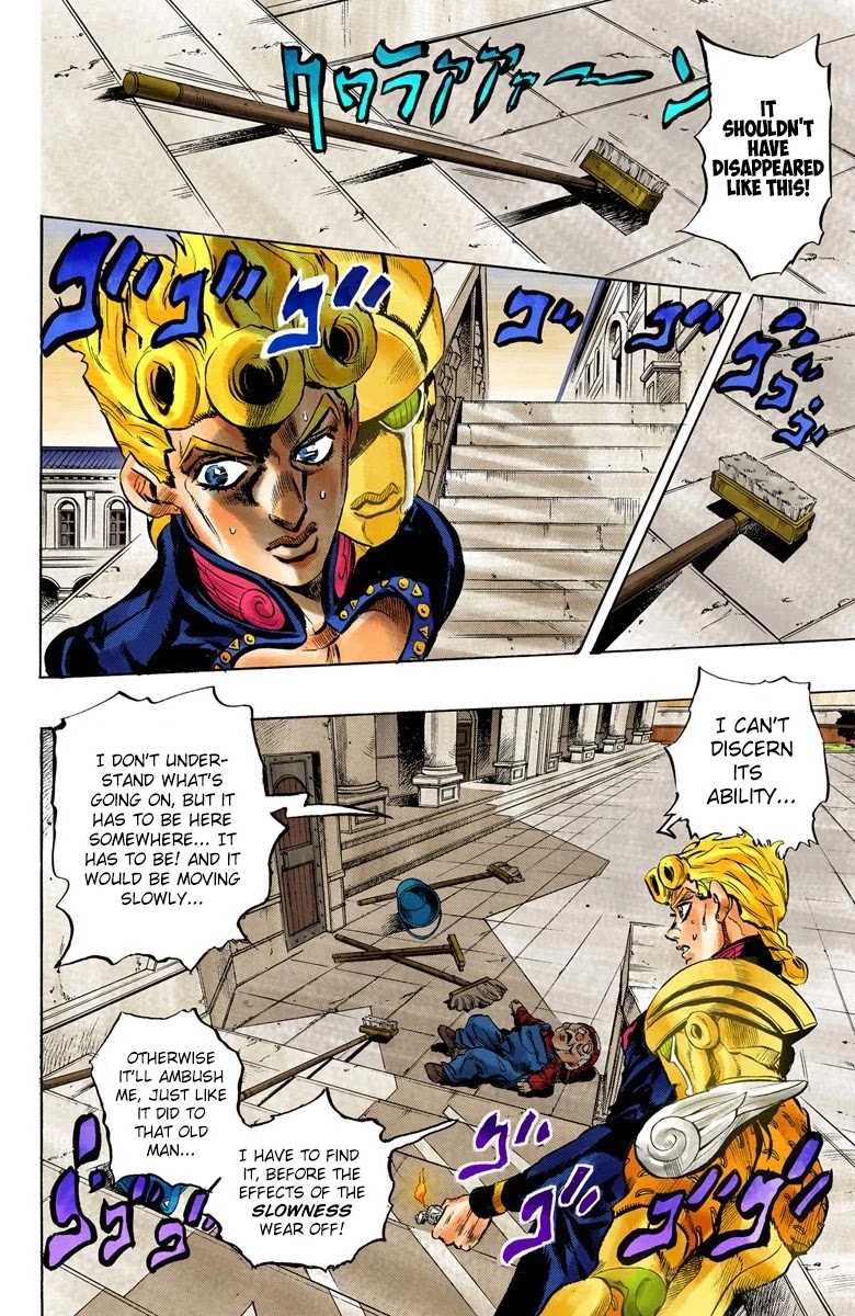 JoJo's Bizarre Adventure Part 5 - Vento Aureo (Official Colored) chapter 13 page 11