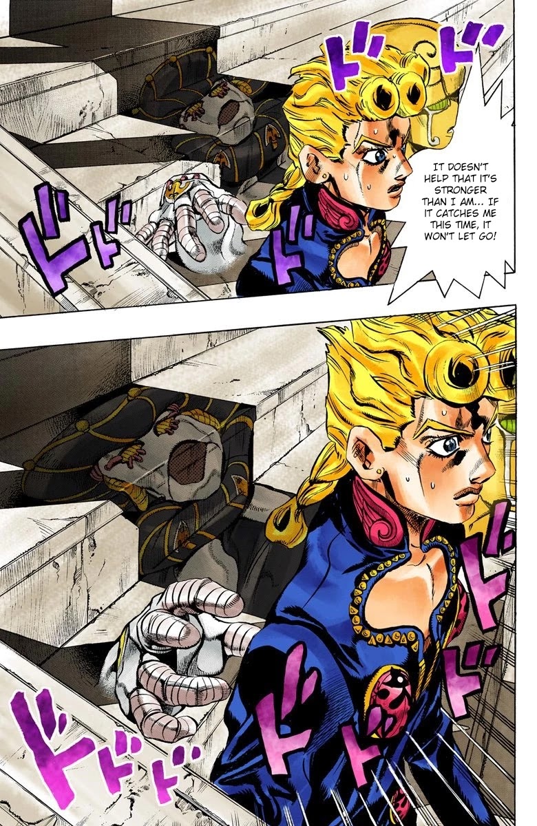 JoJo's Bizarre Adventure Part 5 - Vento Aureo (Official Colored) chapter 13 page 12