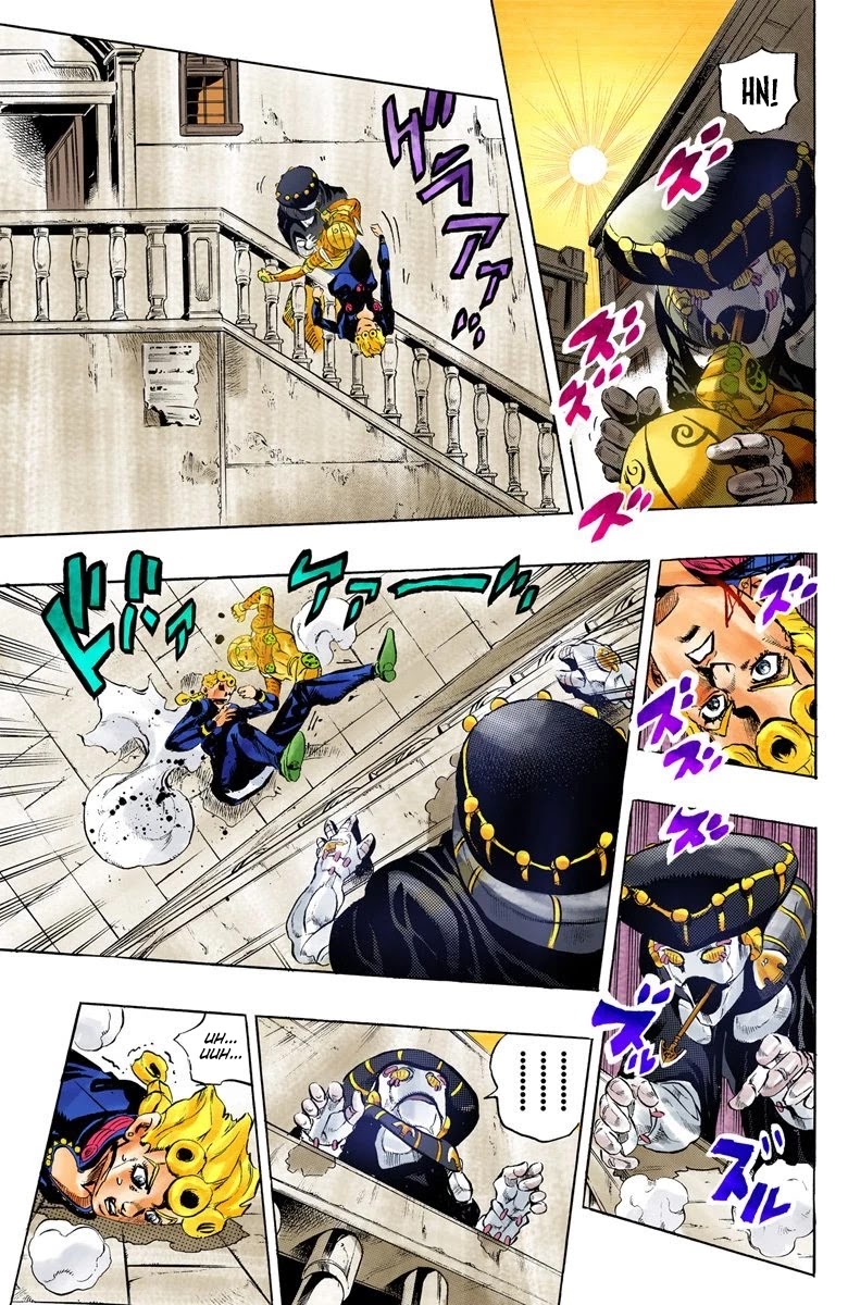 JoJo's Bizarre Adventure Part 5 - Vento Aureo (Official Colored) chapter 13 page 16