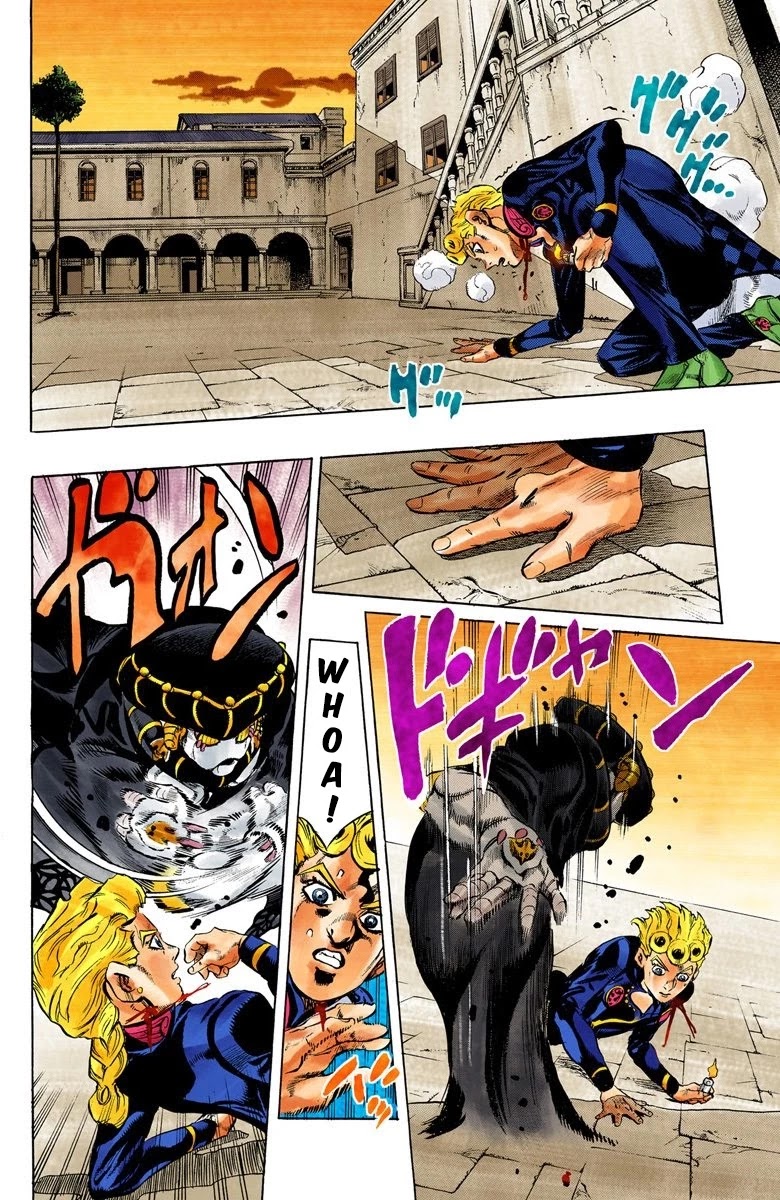 JoJo's Bizarre Adventure Part 5 - Vento Aureo (Official Colored) chapter 13 page 17