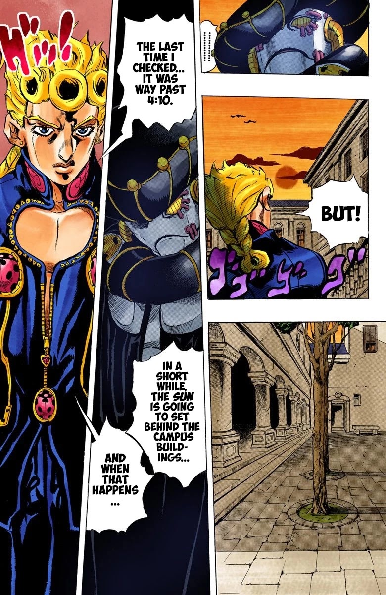 JoJo's Bizarre Adventure Part 5 - Vento Aureo (Official Colored) chapter 13 page 20