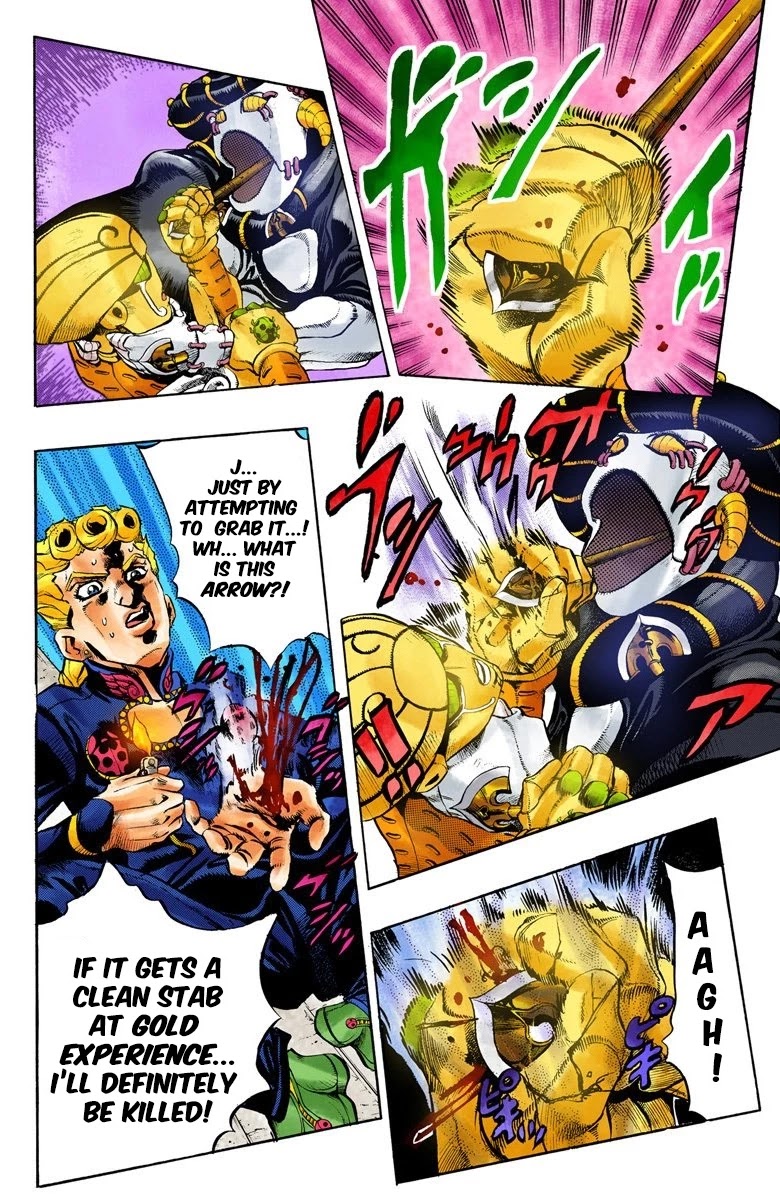 JoJo's Bizarre Adventure Part 5 - Vento Aureo (Official Colored) chapter 13 page 5