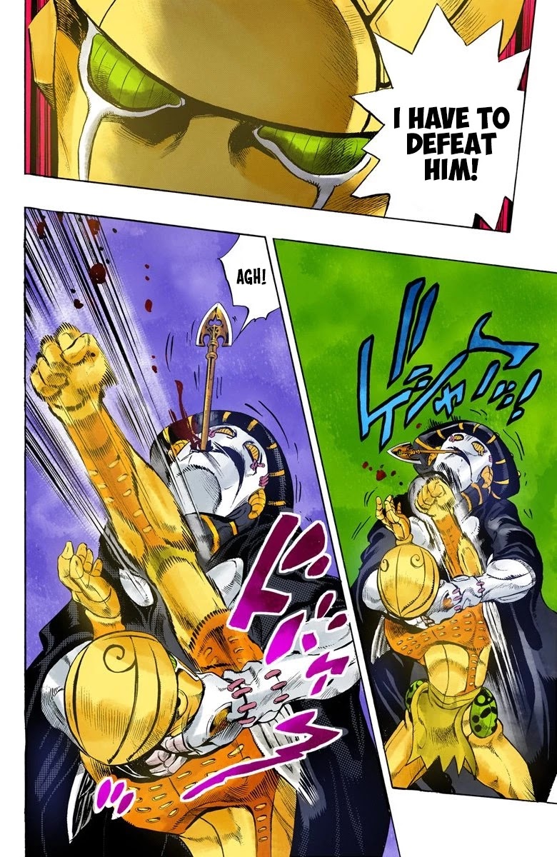 JoJo's Bizarre Adventure Part 5 - Vento Aureo (Official Colored) chapter 13 page 7
