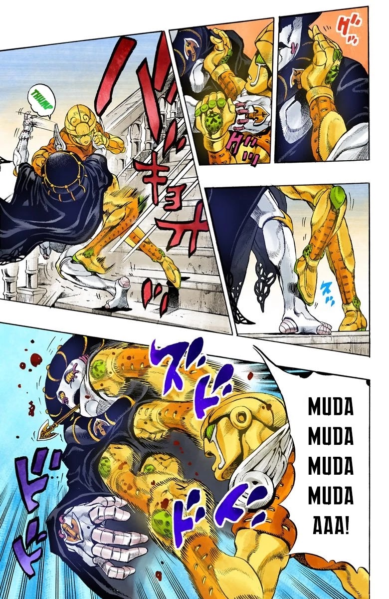 JoJo's Bizarre Adventure Part 5 - Vento Aureo (Official Colored) chapter 13 page 8