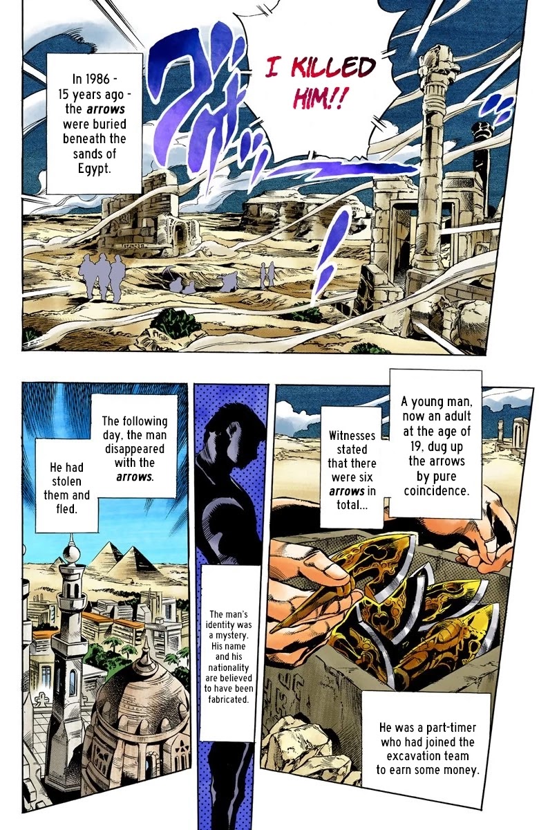 JoJo's Bizarre Adventure Part 5 - Vento Aureo (Official Colored) chapter 130 page 14