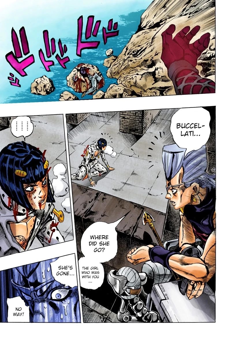 JoJo's Bizarre Adventure Part 5 - Vento Aureo (Official Colored) chapter 130 page 18