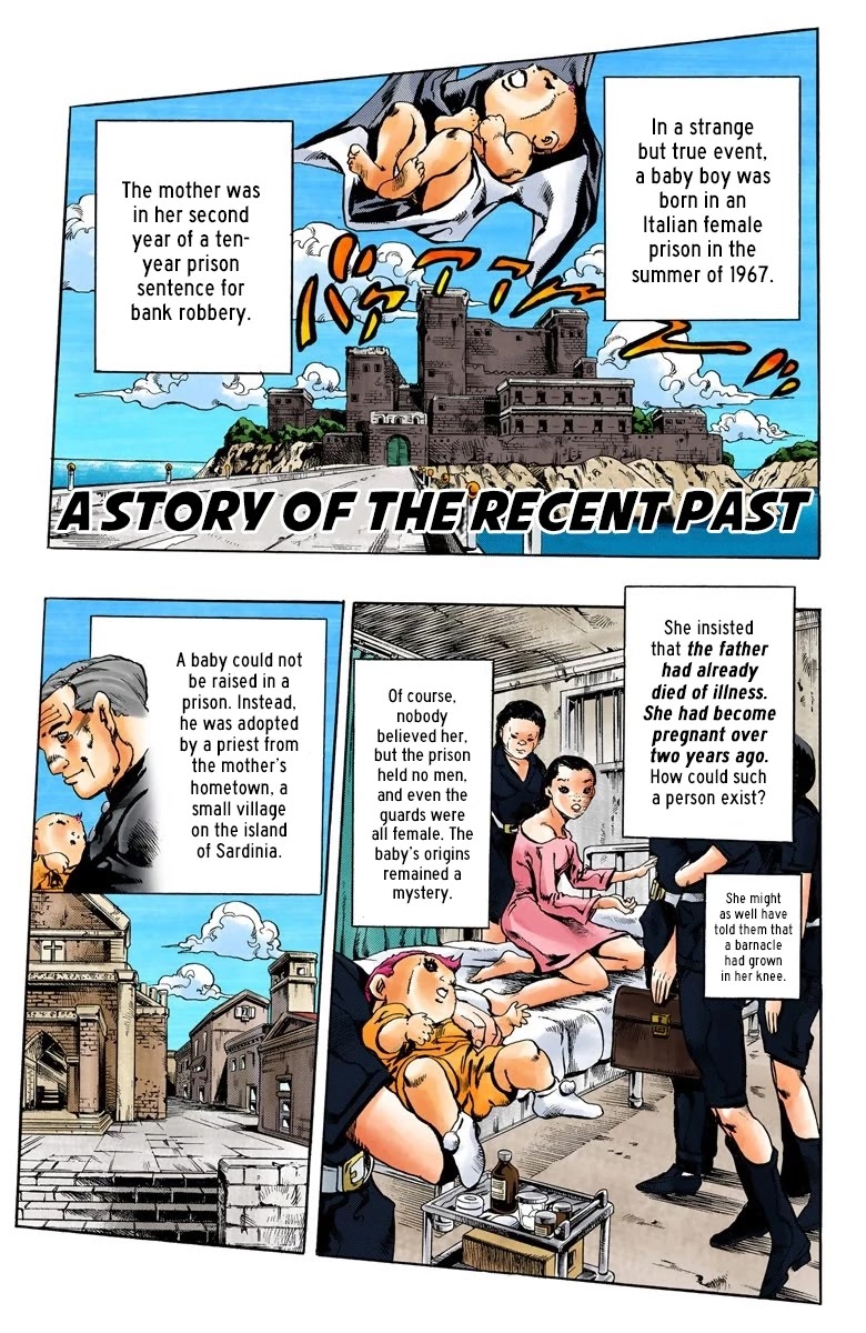 JoJo's Bizarre Adventure Part 5 - Vento Aureo (Official Colored) chapter 130 page 2