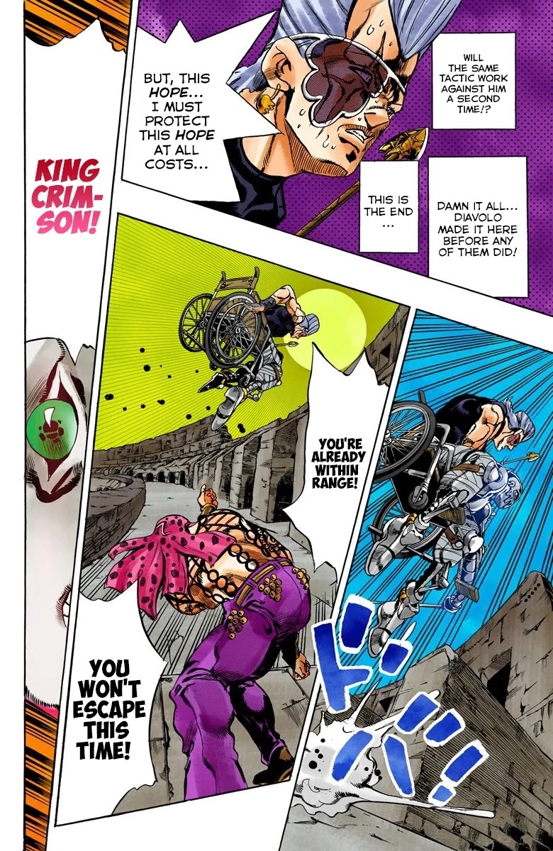 JoJo's Bizarre Adventure Part 5 - Vento Aureo (Official Colored) chapter 131 page 13