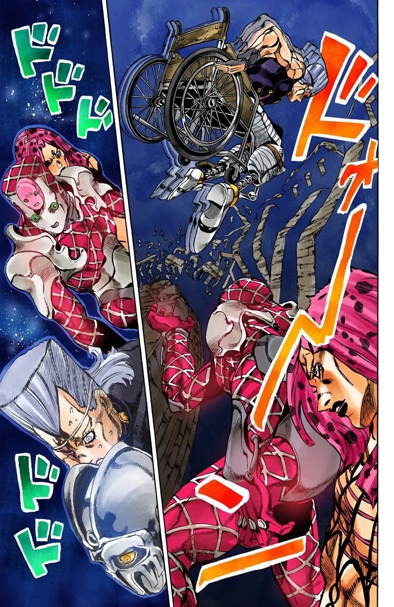 JoJo's Bizarre Adventure Part 5 - Vento Aureo (Official Colored) chapter 131 page 14