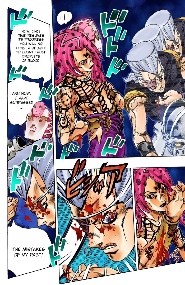 JoJo's Bizarre Adventure Part 5 - Vento Aureo (Official Colored) chapter 131 page 15