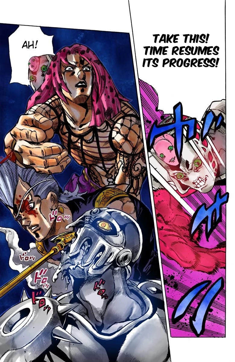 JoJo's Bizarre Adventure Part 5 - Vento Aureo (Official Colored) chapter 131 page 16