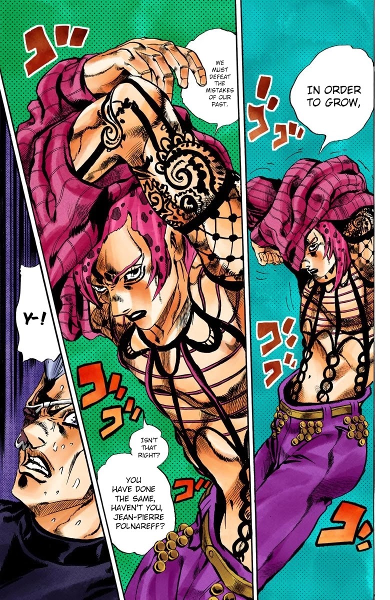 JoJo's Bizarre Adventure Part 5 - Vento Aureo (Official Colored) chapter 131 page 7