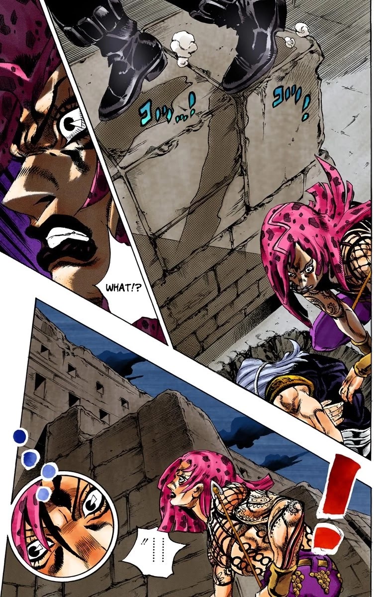 JoJo's Bizarre Adventure Part 5 - Vento Aureo (Official Colored) chapter 132 page 12