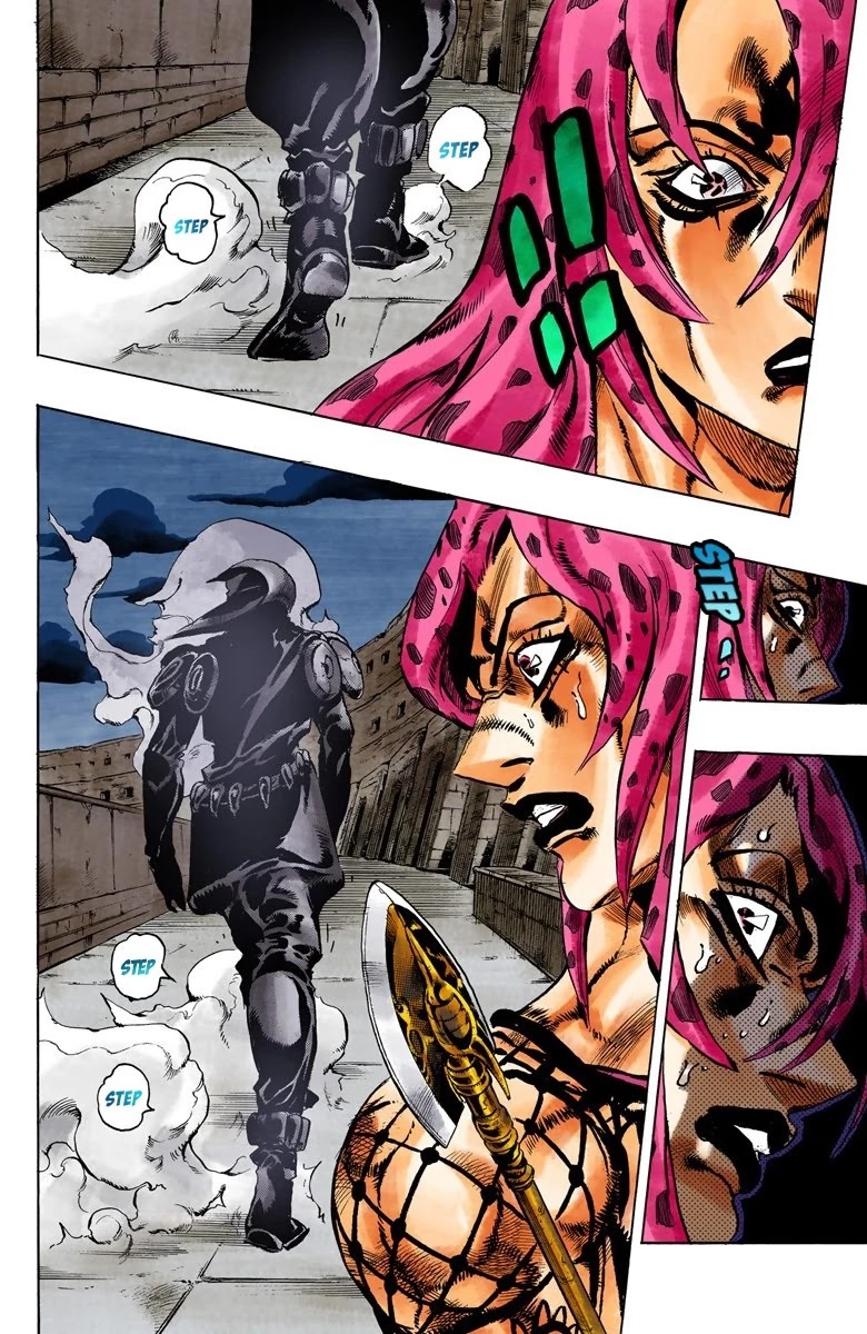 JoJo's Bizarre Adventure Part 5 - Vento Aureo (Official Colored) chapter 132 page 13