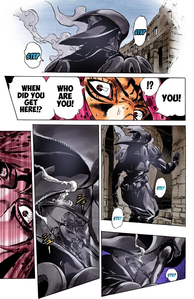 JoJo's Bizarre Adventure Part 5 - Vento Aureo (Official Colored) chapter 132 page 14