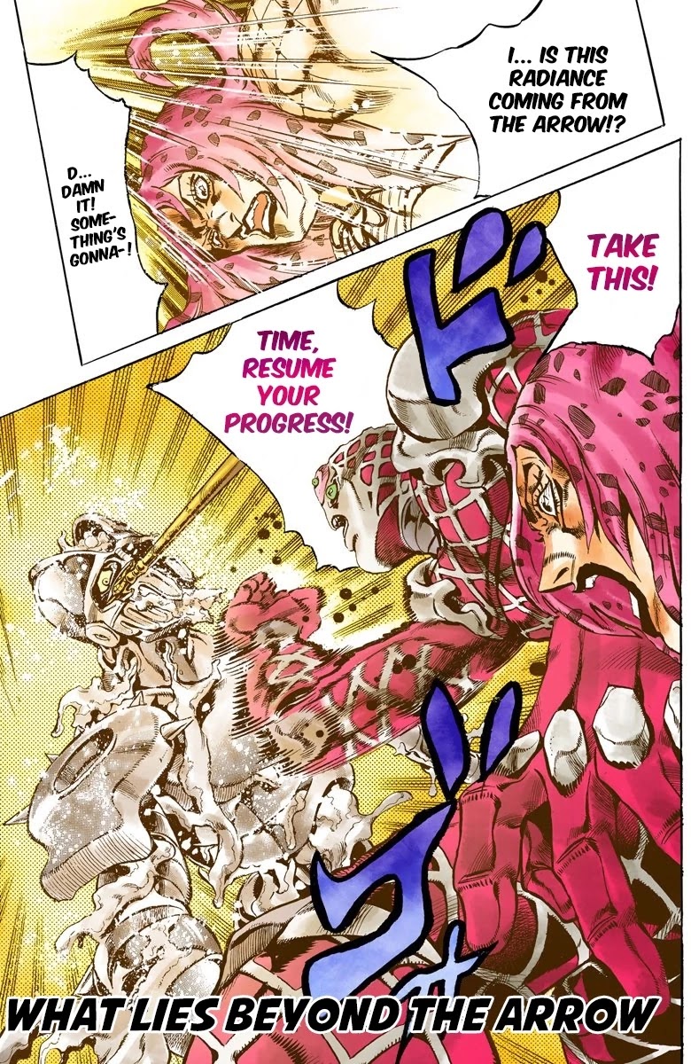 JoJo's Bizarre Adventure Part 5 - Vento Aureo (Official Colored) chapter 132 page 2