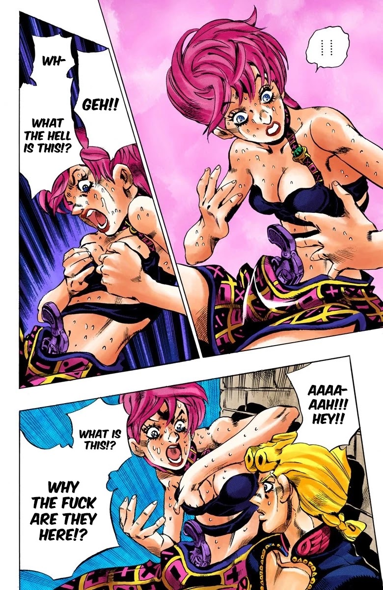JoJo's Bizarre Adventure Part 5 - Vento Aureo (Official Colored) chapter 133 page 15