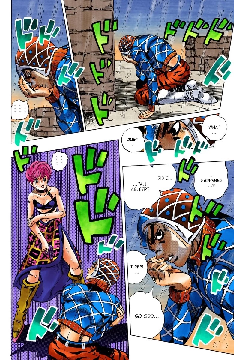 JoJo's Bizarre Adventure Part 5 - Vento Aureo (Official Colored) chapter 133 page 17