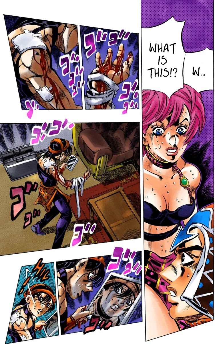 JoJo's Bizarre Adventure Part 5 - Vento Aureo (Official Colored) chapter 133 page 18