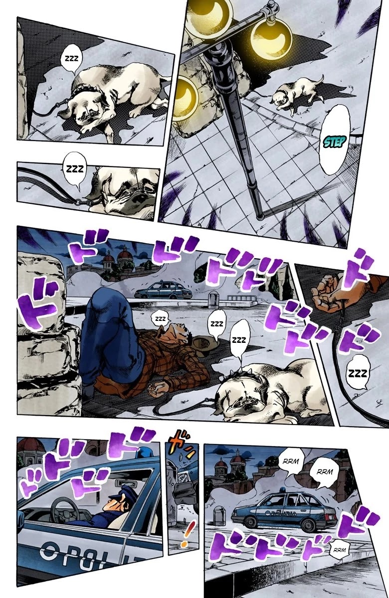 JoJo's Bizarre Adventure Part 5 - Vento Aureo (Official Colored) chapter 133 page 4