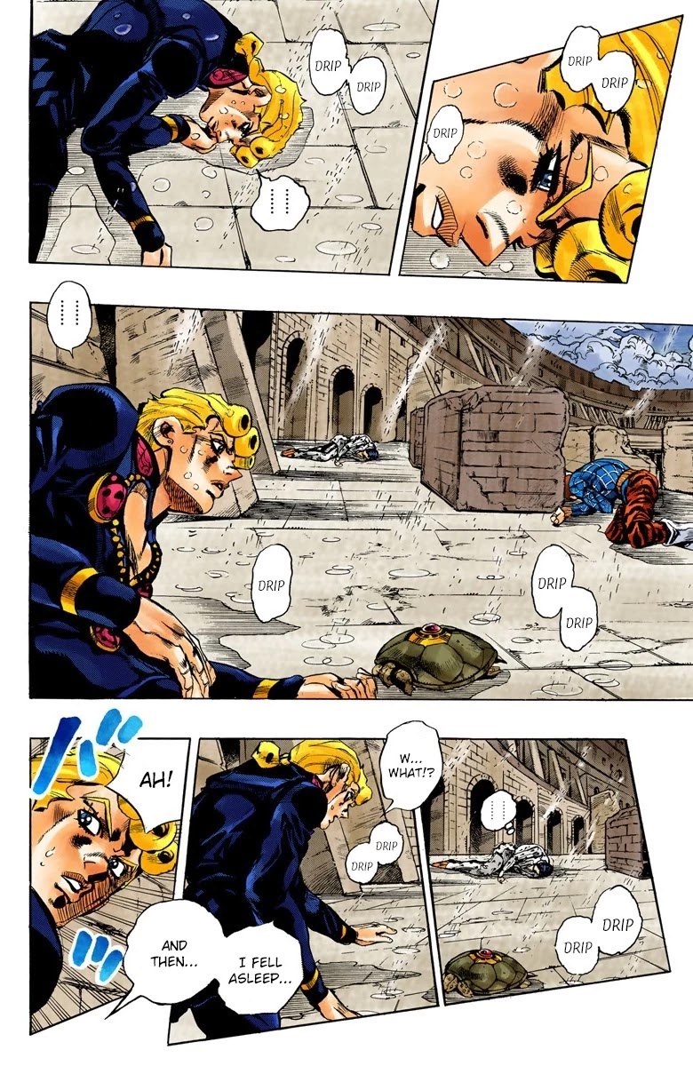 JoJo's Bizarre Adventure Part 5 - Vento Aureo (Official Colored) chapter 133 page 7