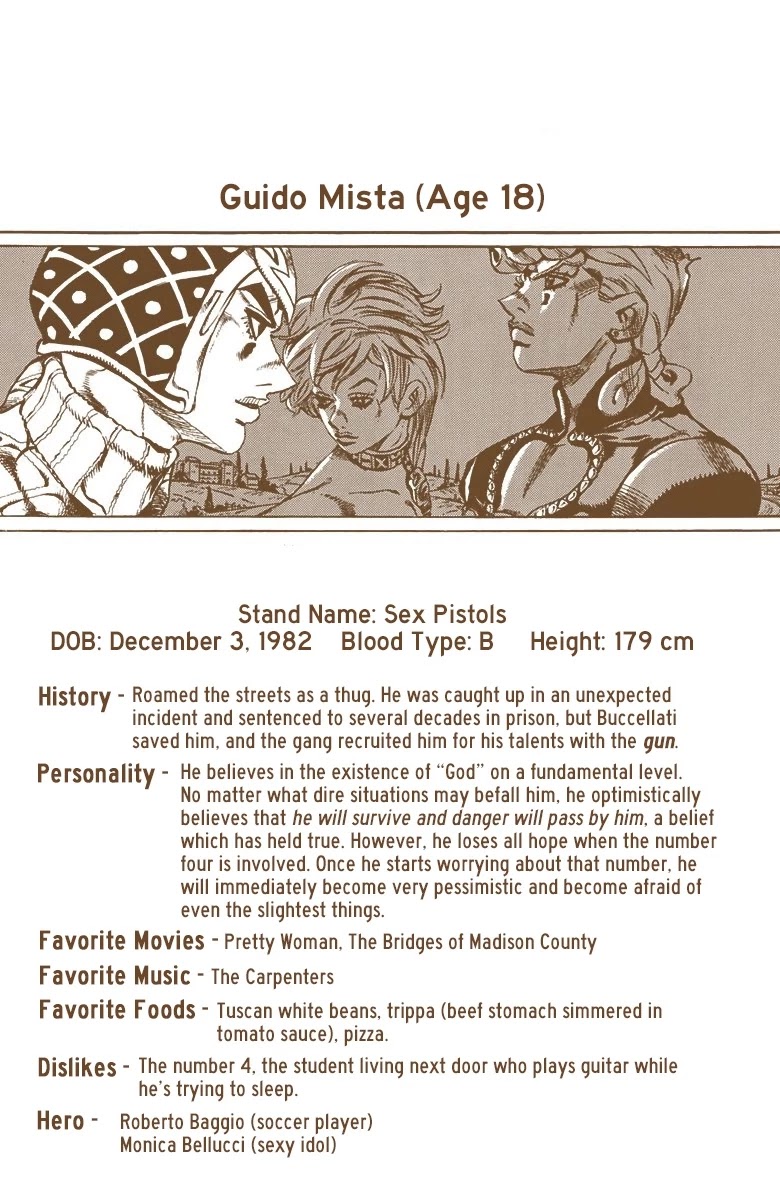 JoJo's Bizarre Adventure Part 5 - Vento Aureo (Official Colored) chapter 137 page 1