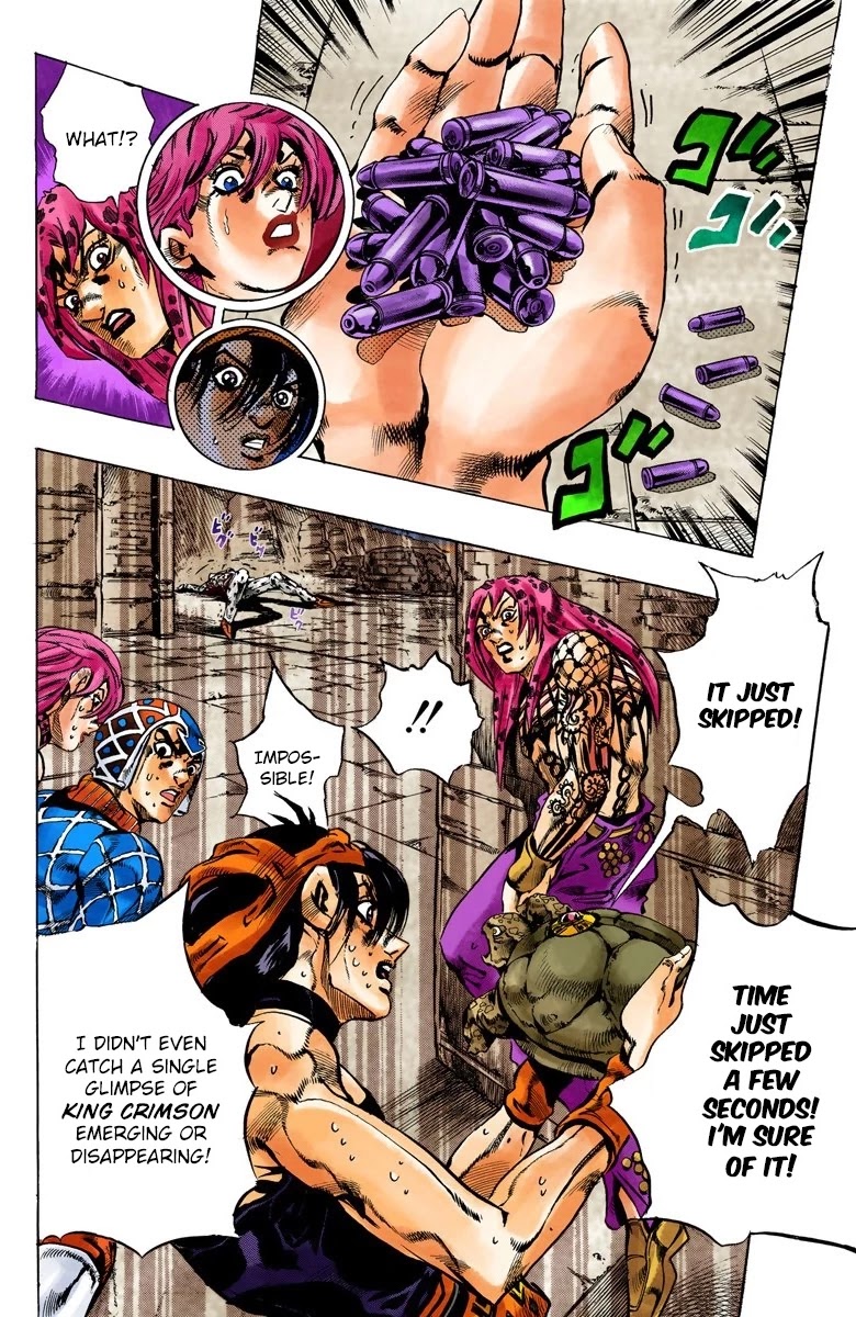 JoJo's Bizarre Adventure Part 5 - Vento Aureo (Official Colored) chapter 137 page 10
