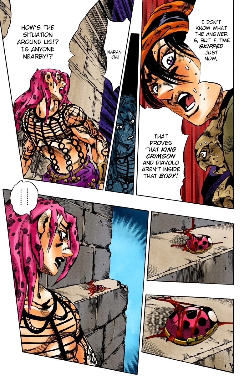 JoJo's Bizarre Adventure Part 5 - Vento Aureo (Official Colored) chapter 137 page 13